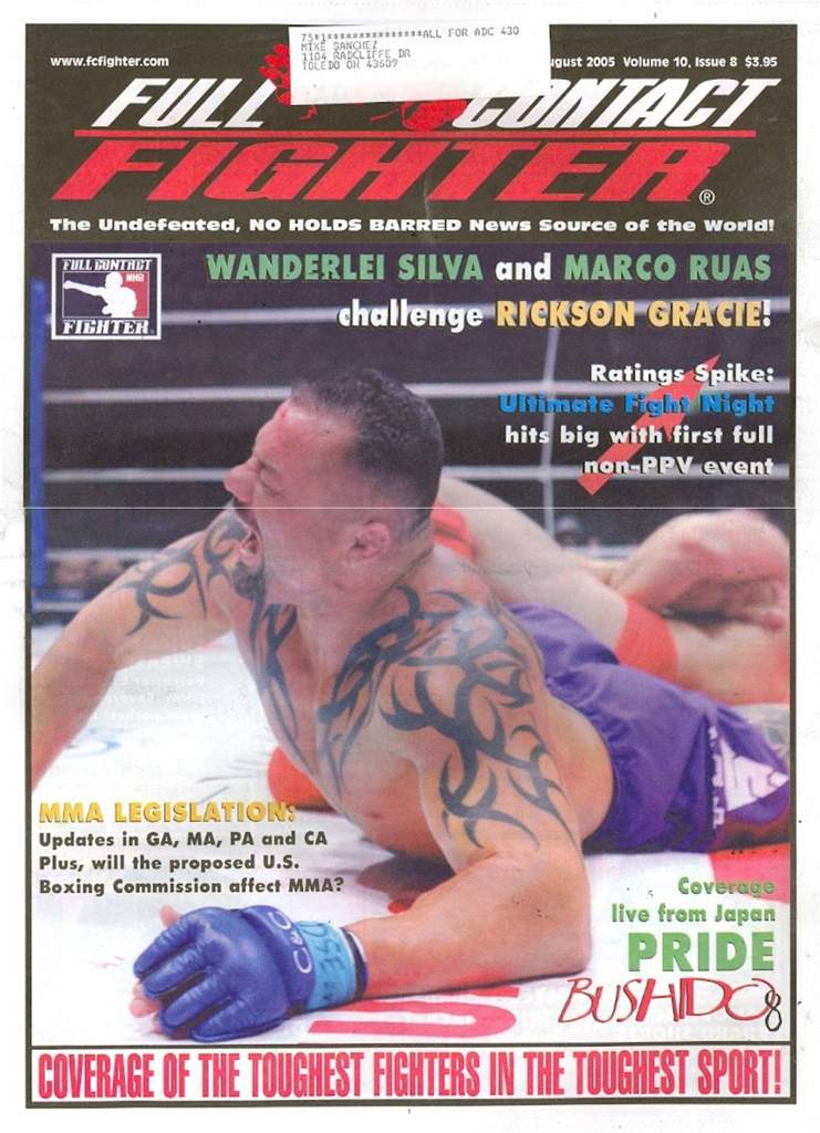 08/05 Full Contact Fighter Newspaper